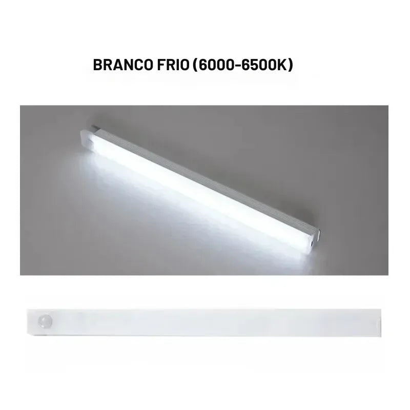 Luminária LED Recarregável com Sensor de Movimento - Atene