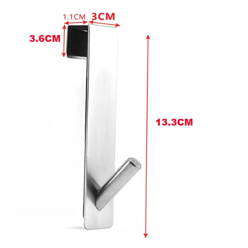 Gancho de Aço Inoxidável S-Shape para Porta de Vidro - Atene