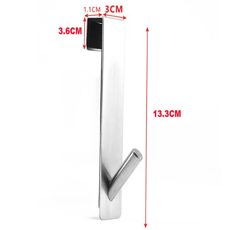 Gancho de Aço Inoxidável S-Shape para Porta de Vidro - Atene