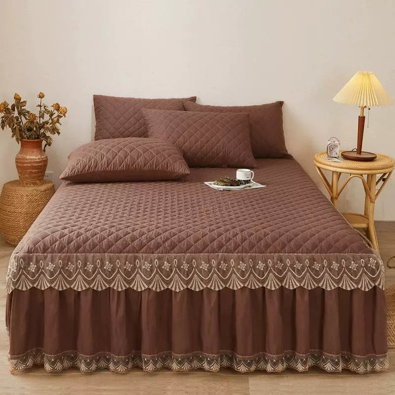 Colcha Elegância Europeia - Algodão Acolchoado
