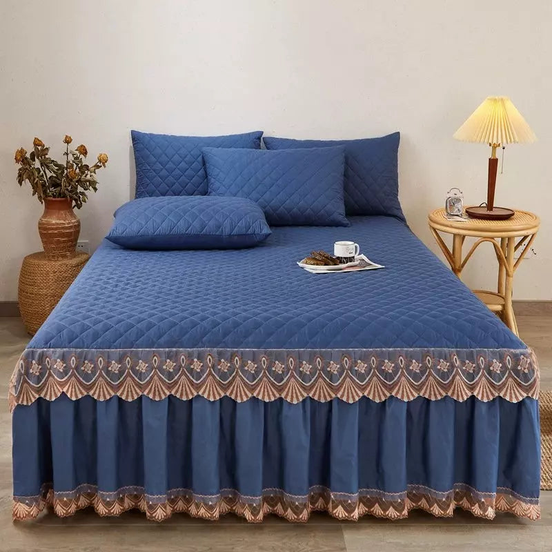Colcha Elegância Europeia - Algodão Acolchoado