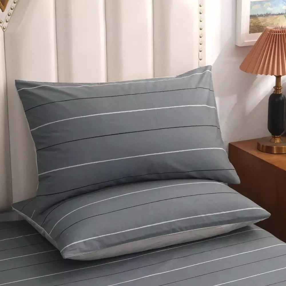 Conjunto de Edredom de Algodão