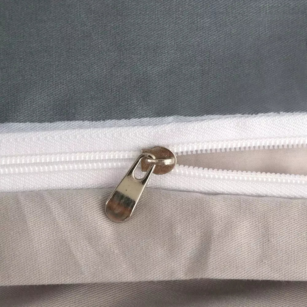 Conjunto de Edredom de Algodão