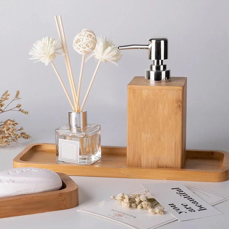 Dispenser-de-Sabonete-Líquido-em-Bambu-280mL-Atene