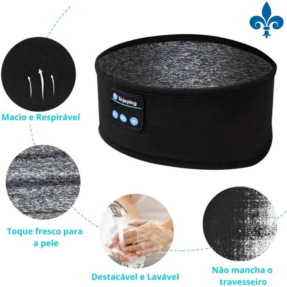 Fones de Ouvido Bluetooth para Dormir Atene