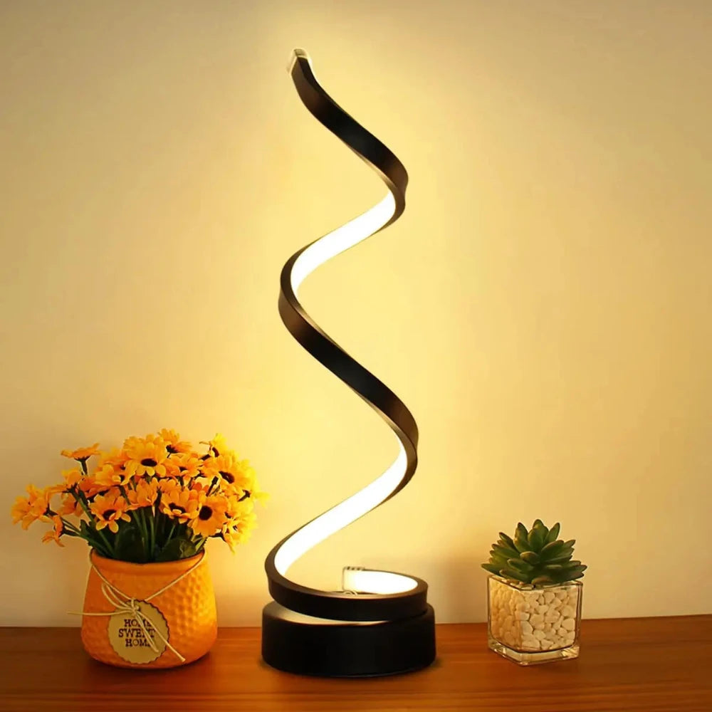 Luminária Espiral Minimalista
