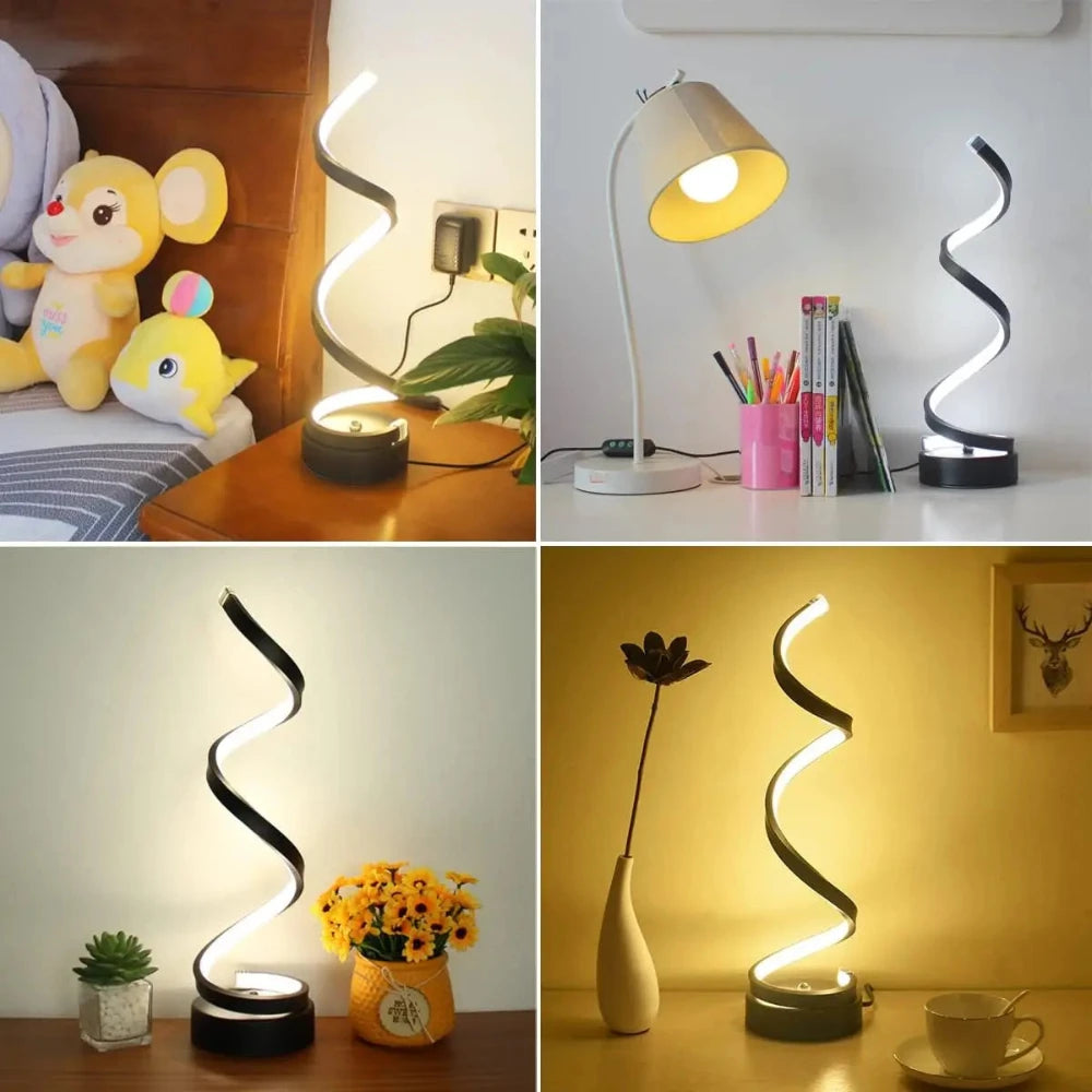 Luminária Espiral Minimalista