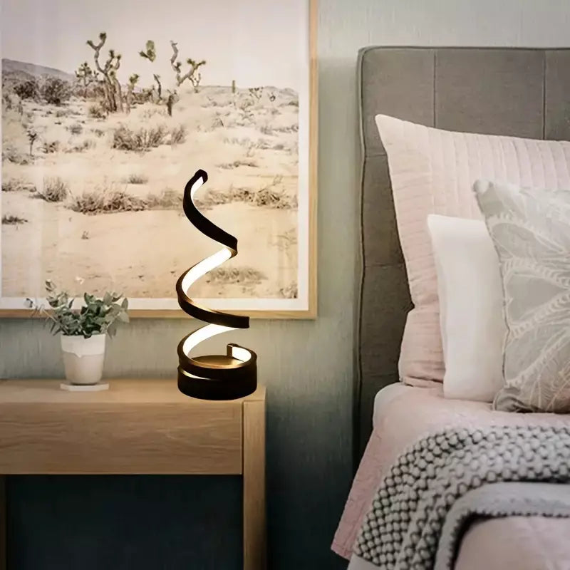 Luminária Espiral Minimalista