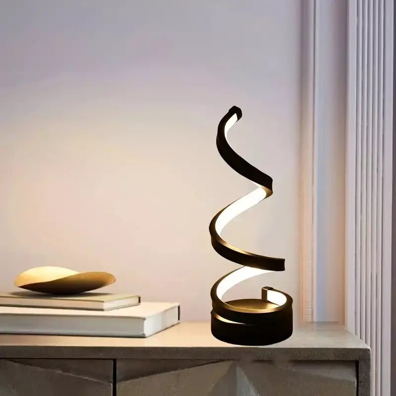 Luminária Espiral Minimalista