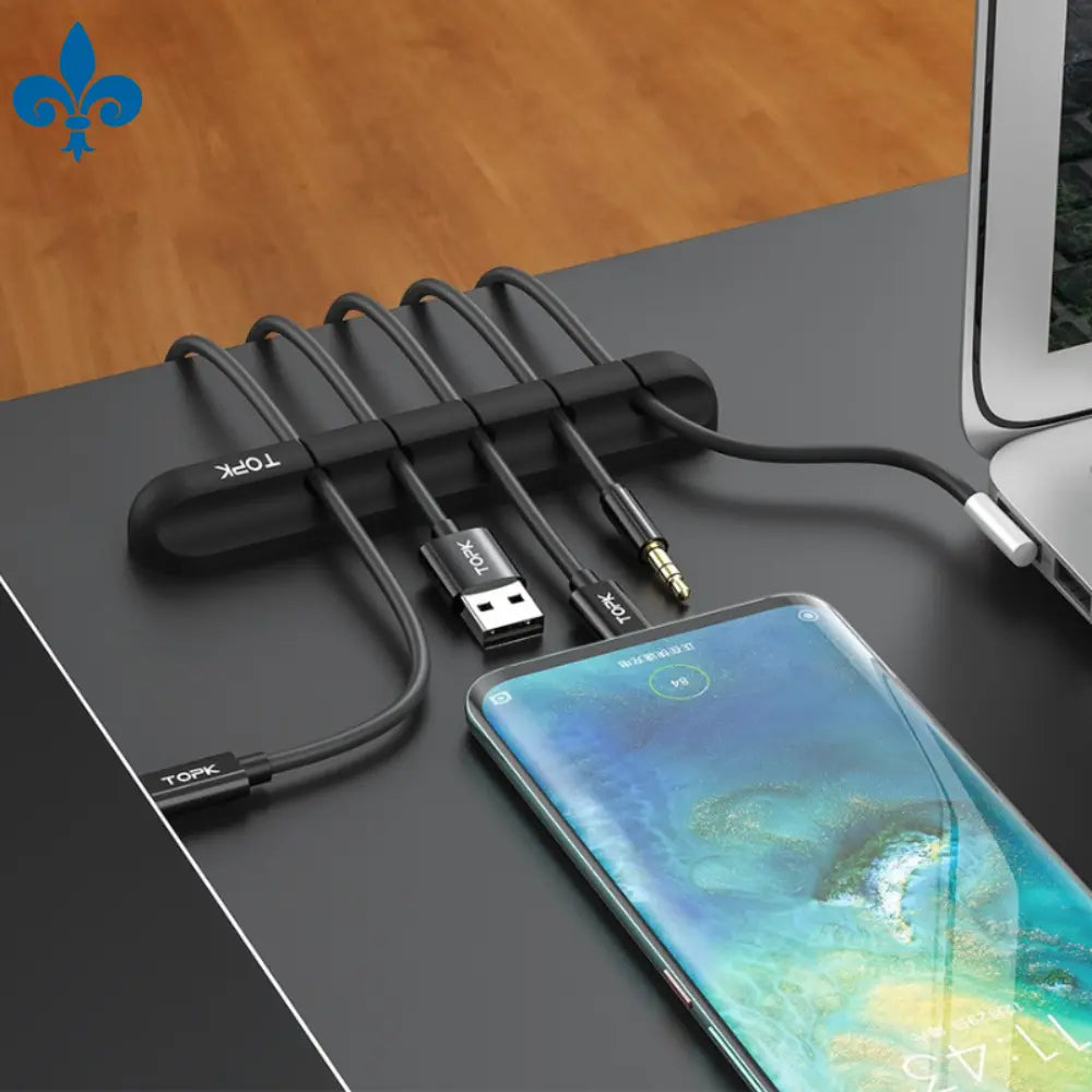 Organizador de Cabos para Mesa Atene